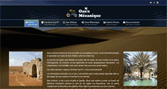 Desktop Screenshot of ksar-ghilane-dt.com